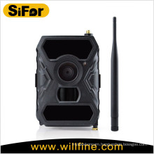Wireless hidden camera no glow infrared LEDs support cellphone remote access 3G GSM camera
